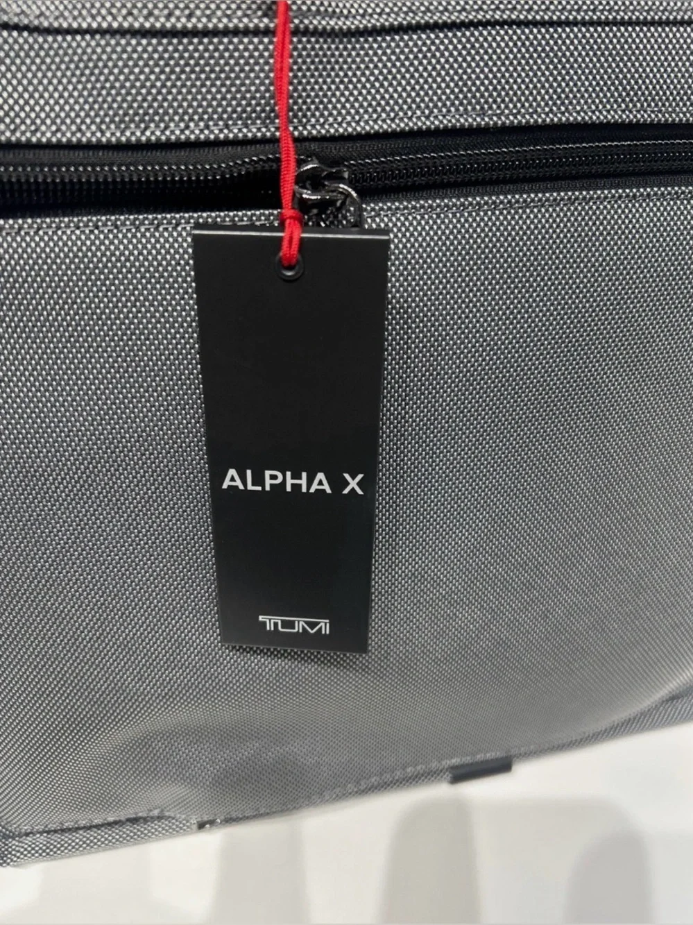 NEW Tumi ALPHA X 15.75” Organizer Laptop Brief Briefcase - METEOR GRAY & BLACK